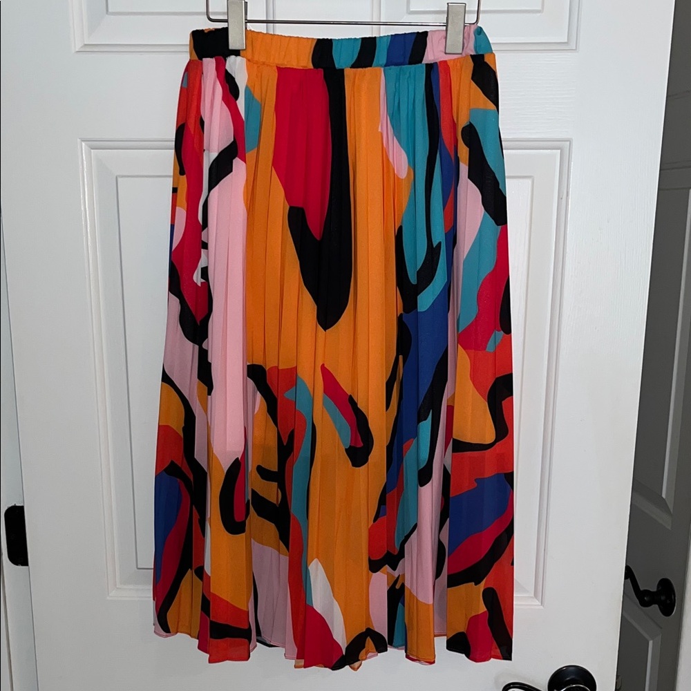 Colorful Abstract Women's Skirt
